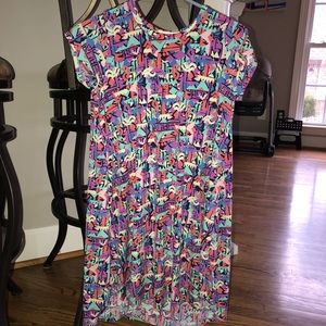 LuLaRoe Scarlett Youth size 12 dress. NWOT